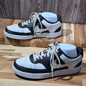 Nike Court Vision Low Next Nature Black White DH3158-003 Women's Size 8.5